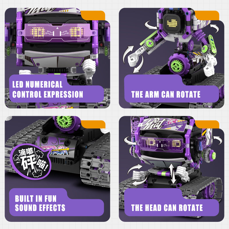 NO. 8058 | 3-IN-1 E-SPORTS STEAM SENTINEL ARCHIVE (458 PCS)