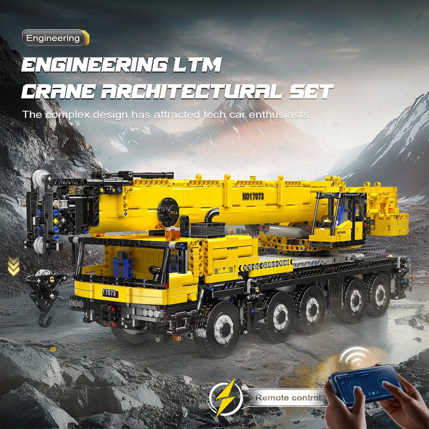 NO. 17073 | LTM 1110 MOBILE PRECISION CRANE ARCHIVE (3218 PCS)