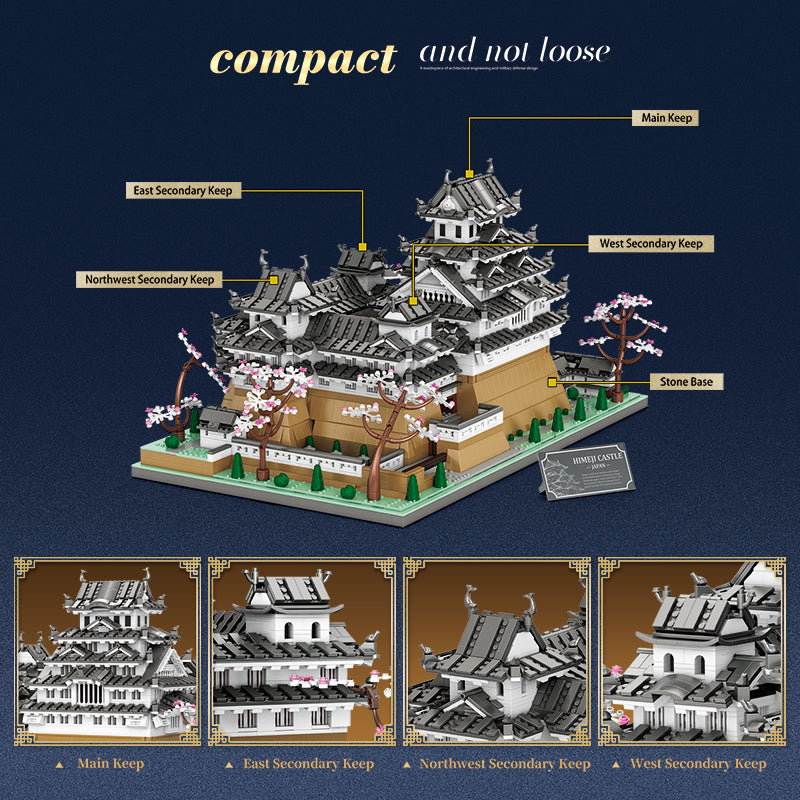 NO. 55017 | HIMEJI CASTLE ARCHITECTURAL ARCHIVE (7,105 PCS)