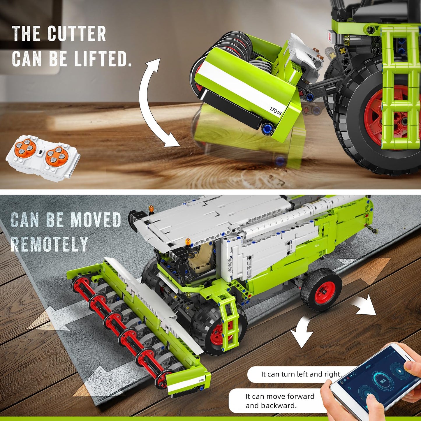 NO. 17014 | AGRICULTURAL HARVESTER KINETIC ARCHIVE (1265 PCS)