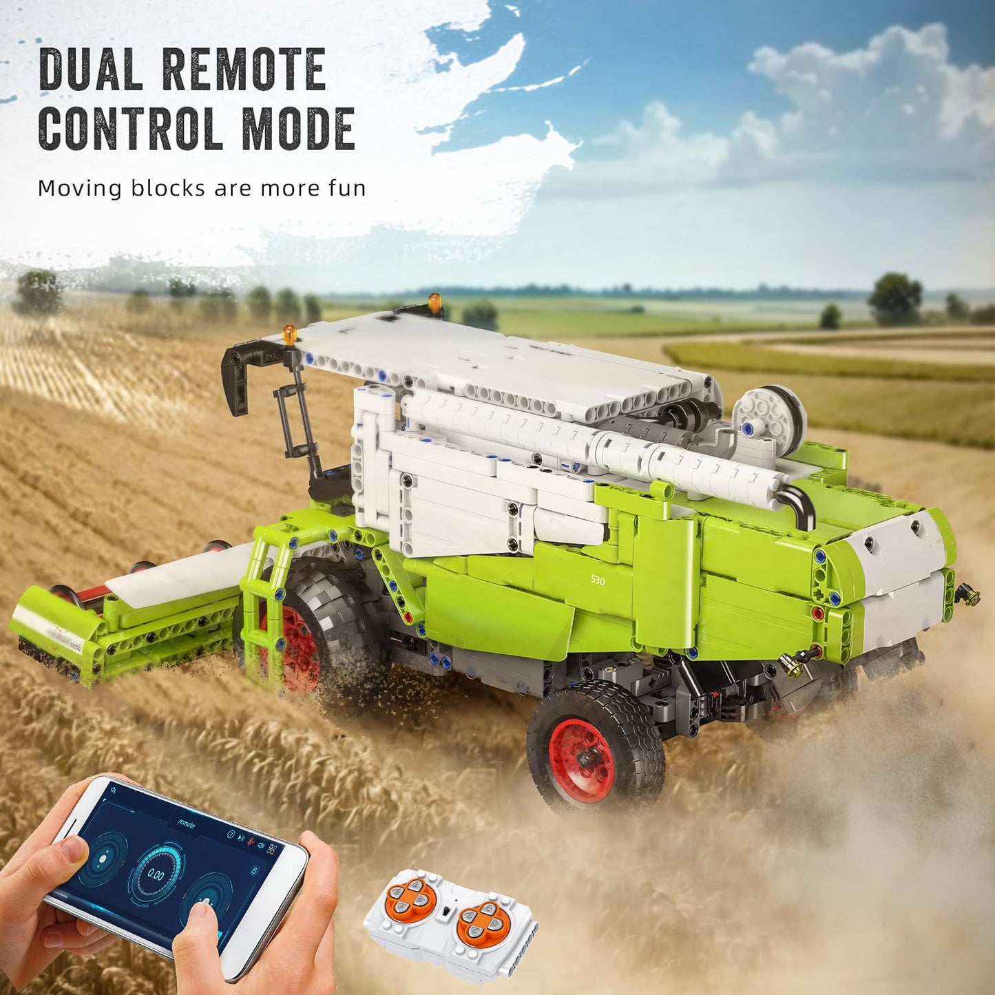 NO. 17014 | AGRICULTURAL HARVESTER KINETIC ARCHIVE (1265 PCS)