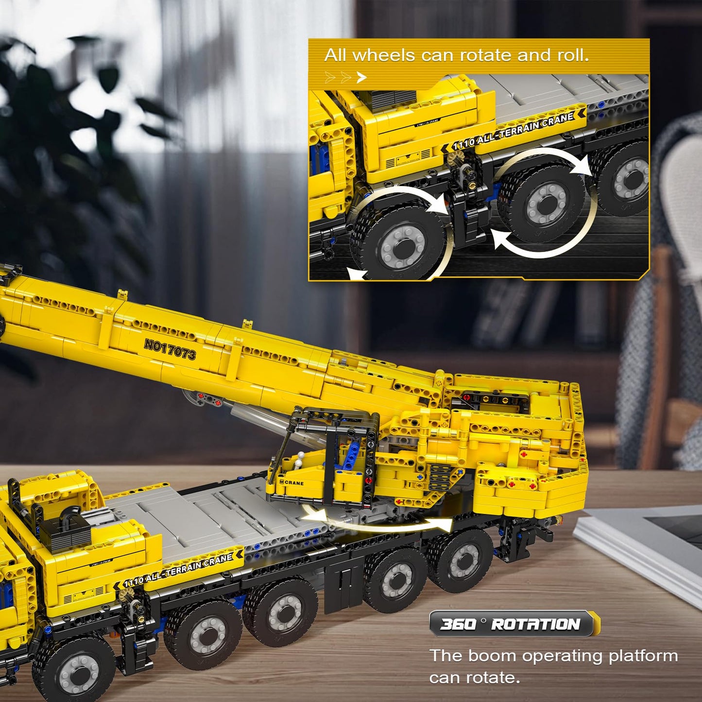 NO. 17073 | LTM 1110 MOBILE PRECISION CRANE ARCHIVE (3218 PCS)