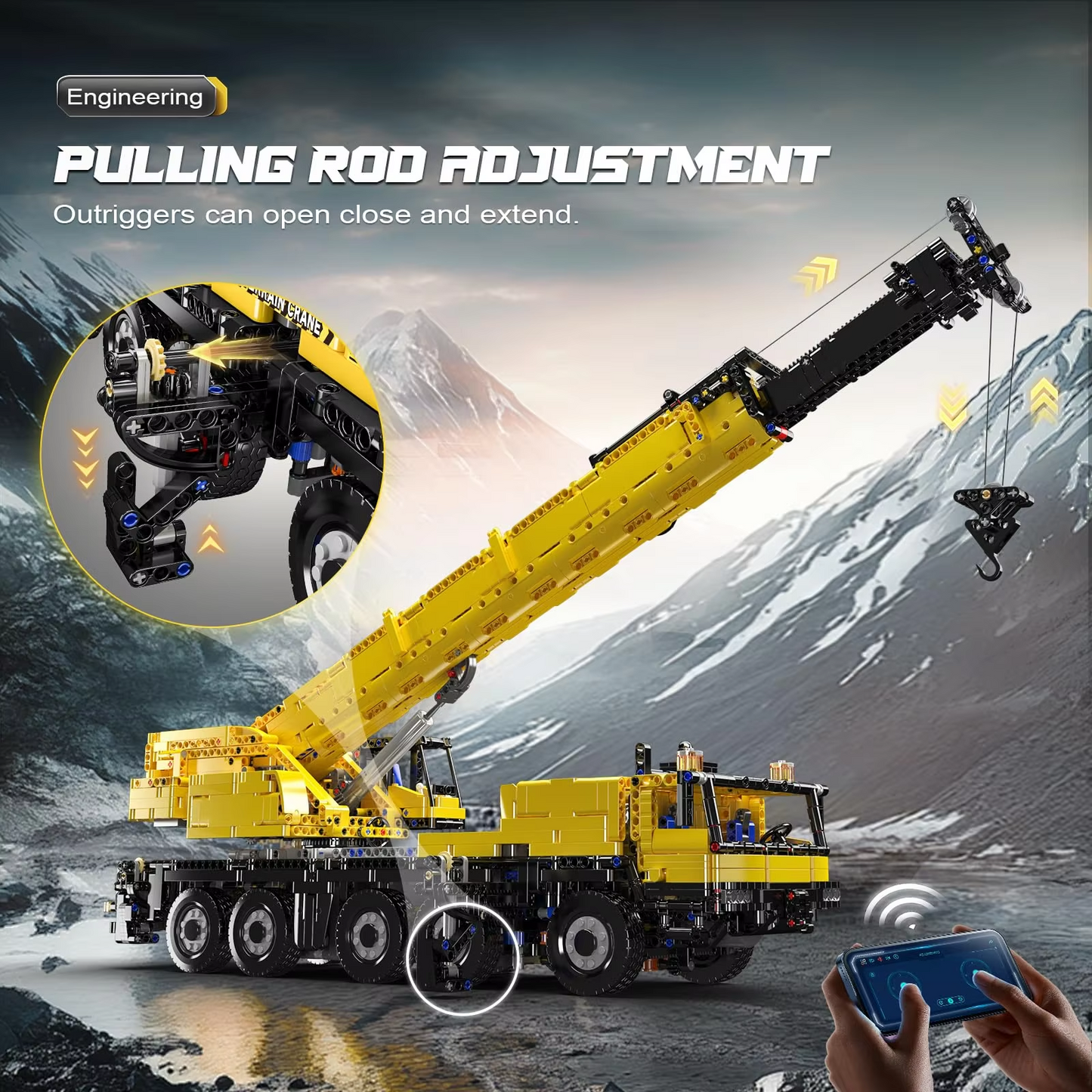 NO. 17073 | LTM 1110 MOBILE PRECISION CRANE ARCHIVE (3218 PCS)