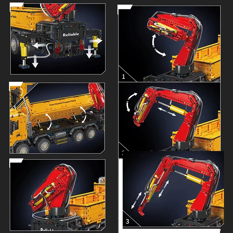 NO. 17050 | ACTROS MULTI-AXLE SELF-LOADING ARCHIVE (4012 PCS)