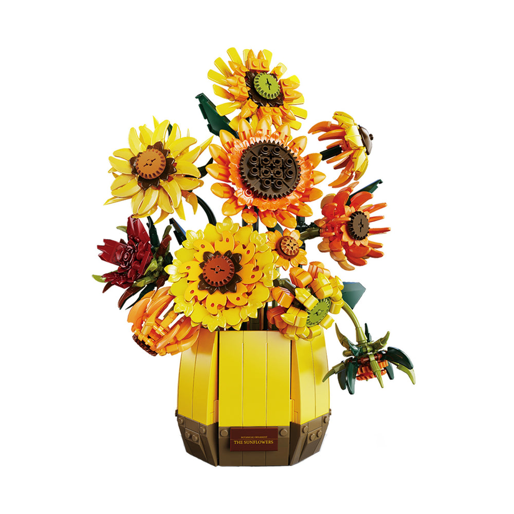 NO. G8907 | THE SUNFLOWERS ARCHITECTURAL BOTANICAL ARCHIVE (1,328 PCS)
