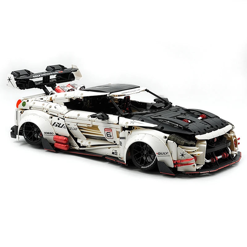1:8 GT-Rスーパーカービルディングブロック MOC GULY 10630