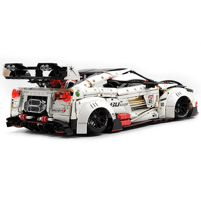 1:8 GT-Rスーパーカービルディングブロック MOC GULY 10630