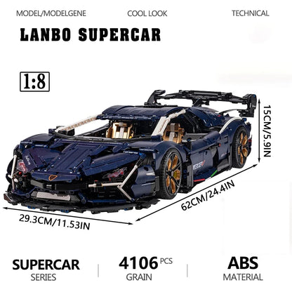 GULY 10624 テクニカルスーパースポーツカービルディングブロック