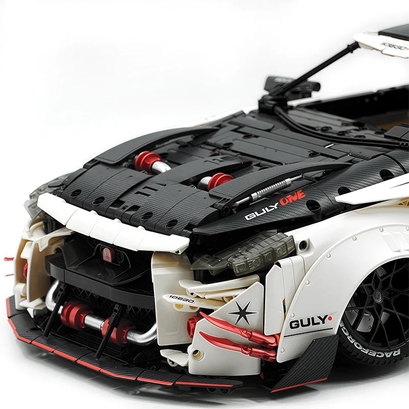 1:8 GT-Rスーパーカービルディングブロック MOC GULY 10630