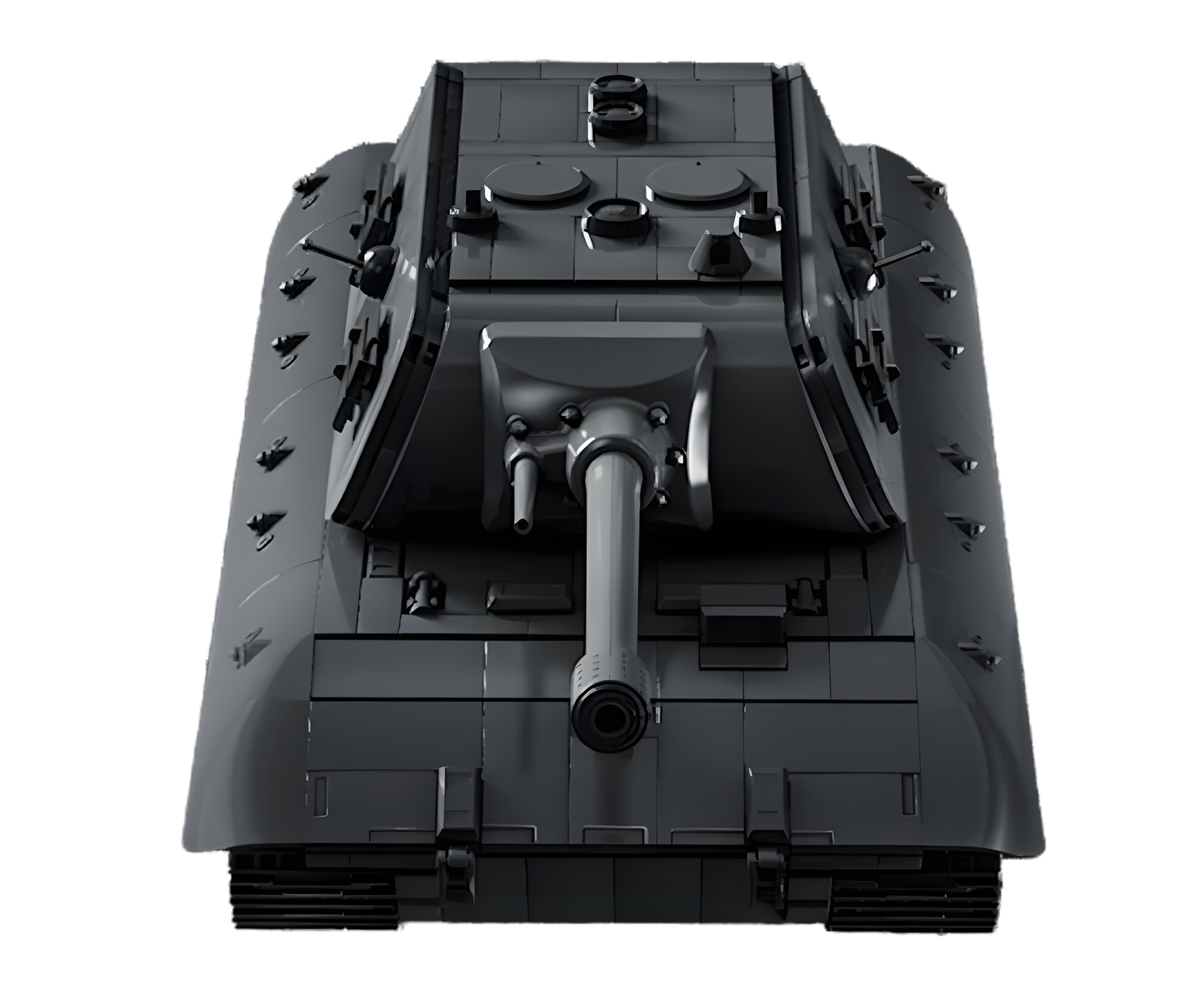E-100 Heavy Tank (Maus Turret Ver.) | 1:28 Scale Precision Assembly Kit