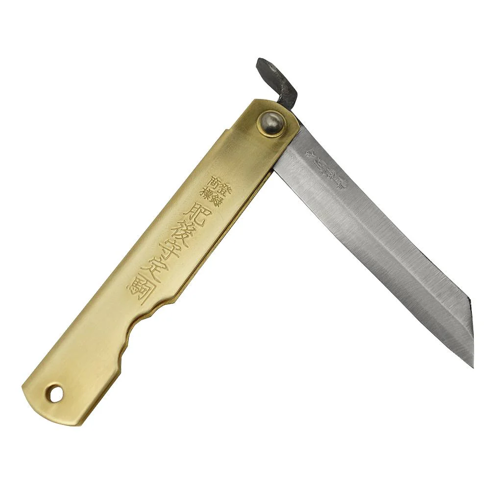 HIGONOKAMI BLUE PAPER STEEL BRASS L