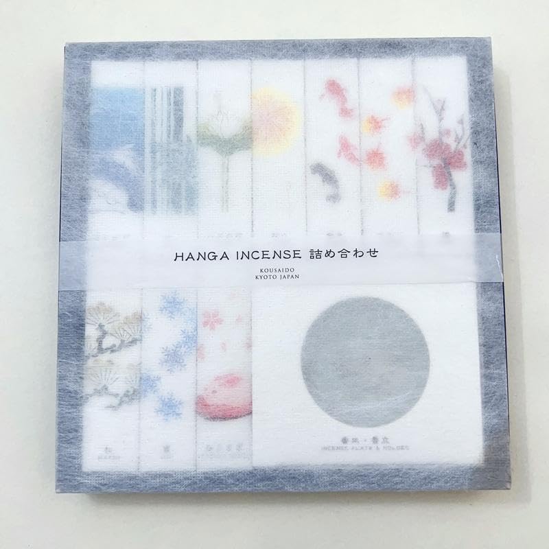 Kousaido HANGA Incense – Japanese Seasons Gift Set