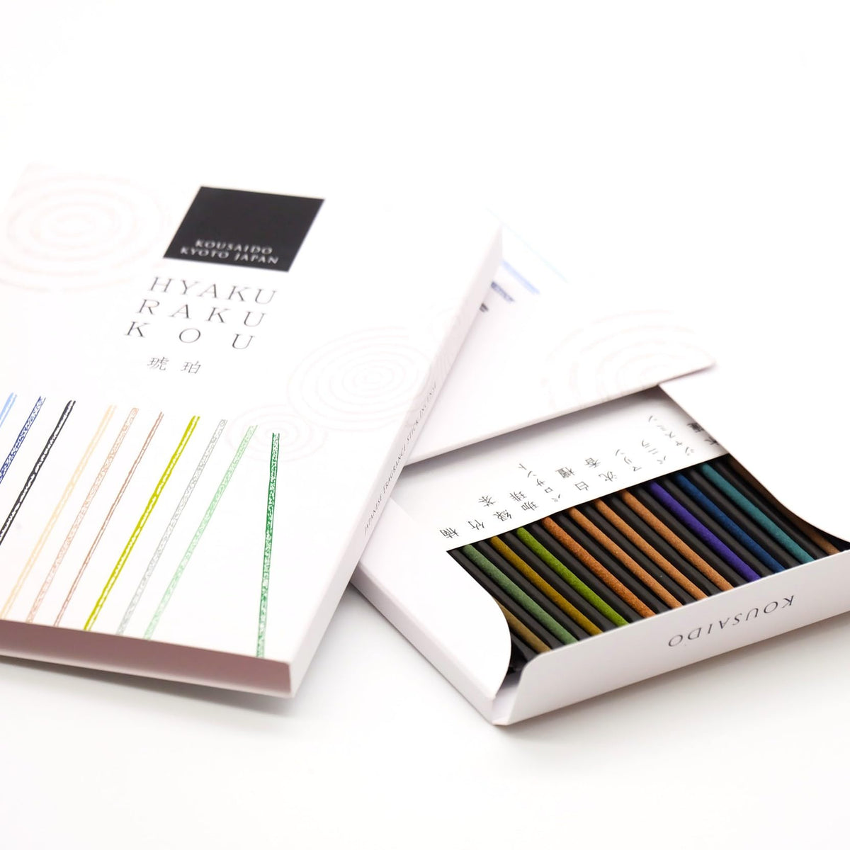 Kousaido Hyakuraku – 12 Fragrance Japanese Incense Discovery Set