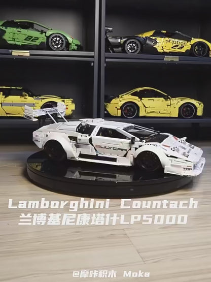 10649 3970ピース 1:8 MOC テクニカルRC レトロスポーツカー LP5000