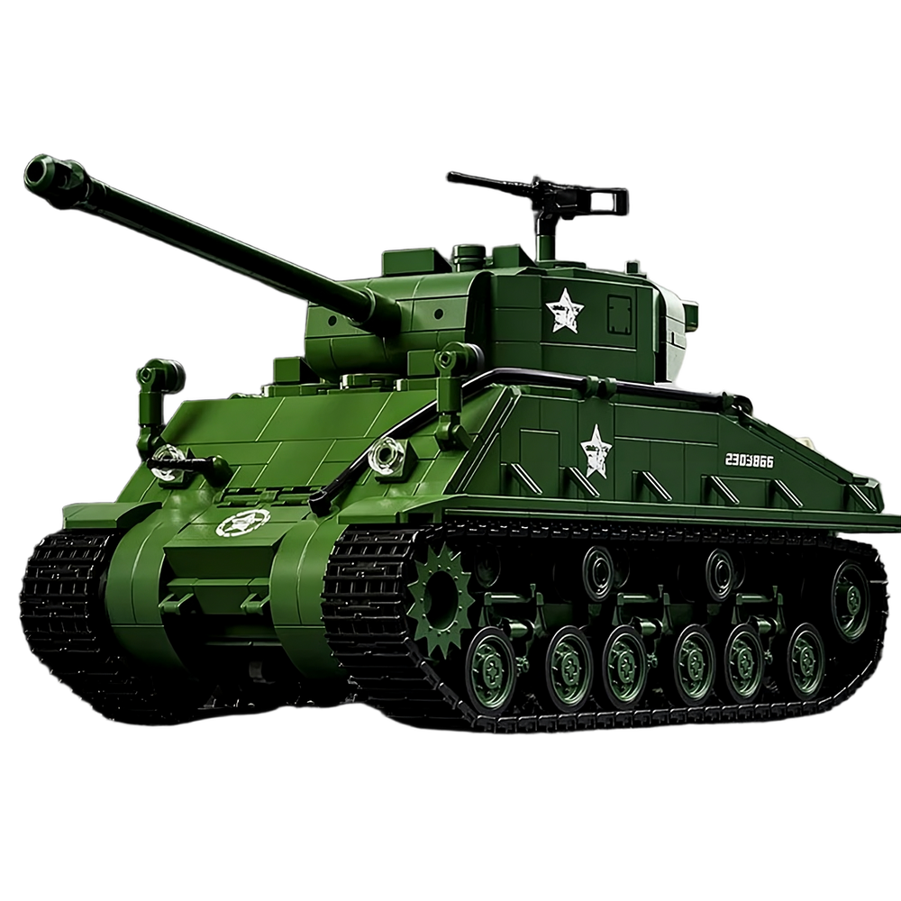M4 Sherman Medium Tank | 1:28 Scale Precision Assembly Kit