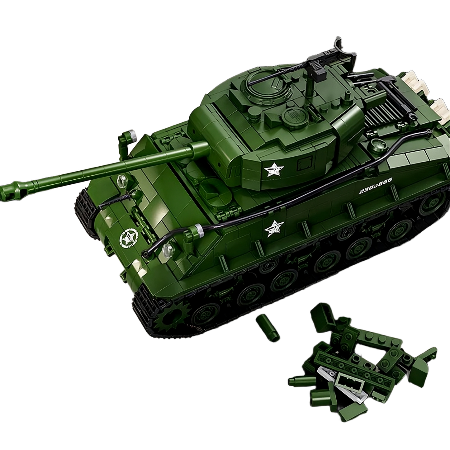 M4 Sherman Medium Tank | 1:28 Scale Precision Assembly Kit