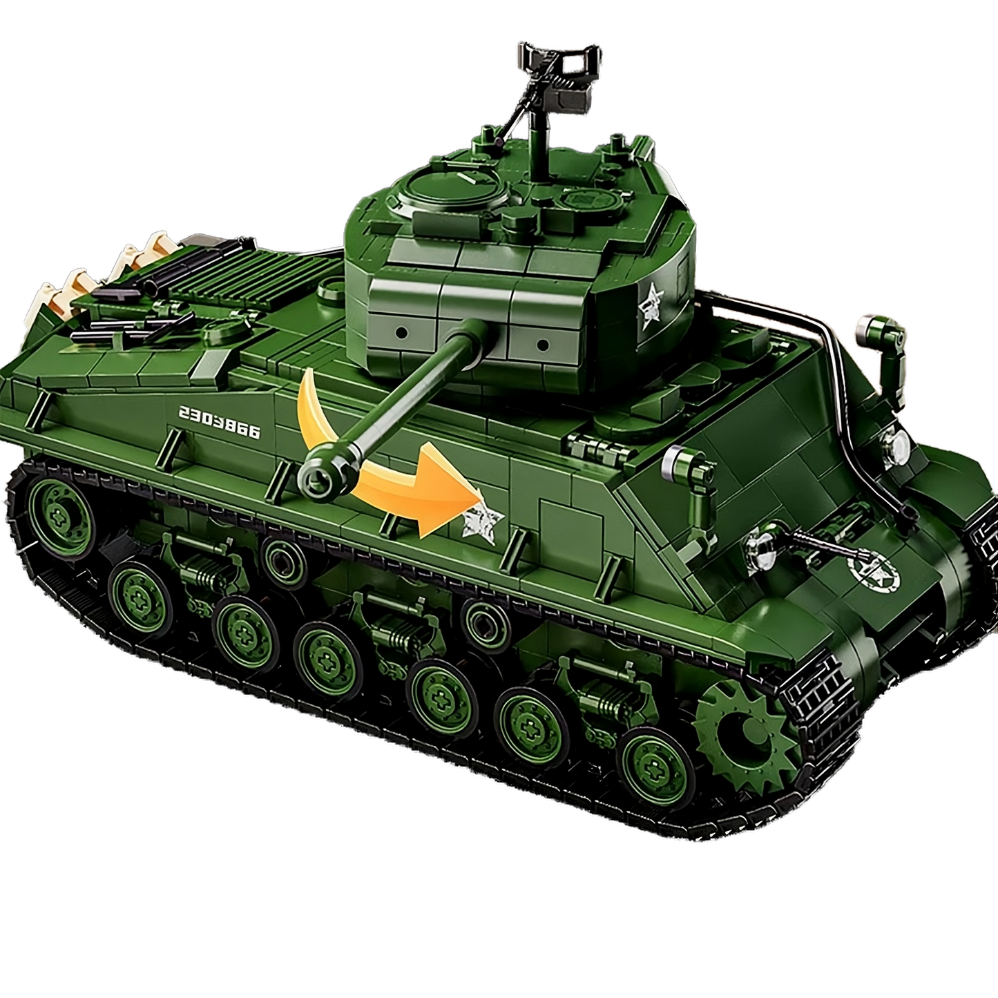 M4 Sherman Medium Tank | 1:28 Scale Precision Assembly Kit